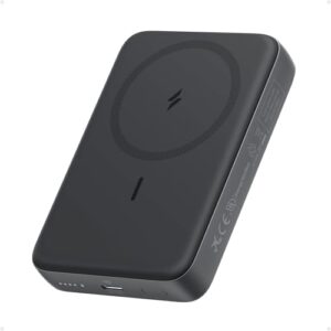 Kabelloses Ladegerät mit 30W Max. Schnellladen, magnetisch und portabel für iPhone 16/15 Serie und AirPods