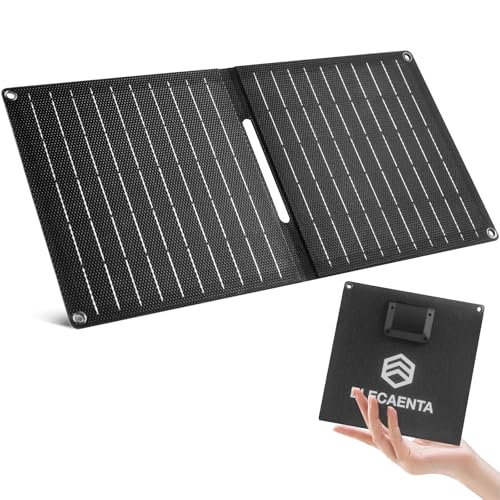 Faltbares 15W Solarladegerät mit 2 Ports (USB-A/USB-C) - Ultraleichtes und wasserdichtes Ladegerät für iPhone, Smartphone, Handy, Tablets und Power Bank - ideal für Camping, Wandern und Outdoor-Aktivitäten