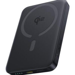 Baseus EnerFill Qi2 Zertifiziert MagSafe Power Bank 10000mAh, PD 22.5W USB-C Ausgabe, 15W Wireless Magnetische PowerBank für iPhone 17/16/15/14/13/12 Plus, Pro, Pro Max