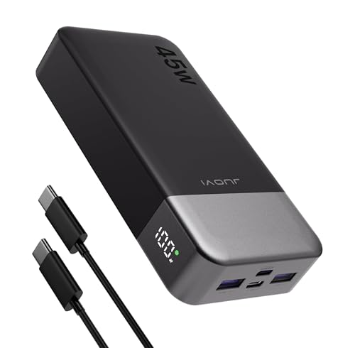 Tragbare Powerbank mit 20.000 mAh Kapazität, kompatibel mit MacBook, Tablet, Smartphone, Notebook und weiteren Geräten