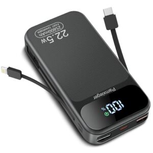 Portabler Power Bank mit 25800 mAh Kapazität, 22,5 W Leistung und PD3.0 & QC4.0 Schnellladetechnologie für Smartphone, Tablet und andere Geräte