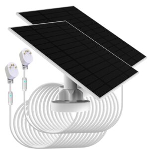 Solarpanel für Google Nest Kamera, 6W Leistung, IP66 Wasserdichtigkeit, einfache Installation
