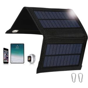Faltbares 15W Solarpanel Solargenerator für Outdoor-Aktivitäten, wasserdicht und langlebig