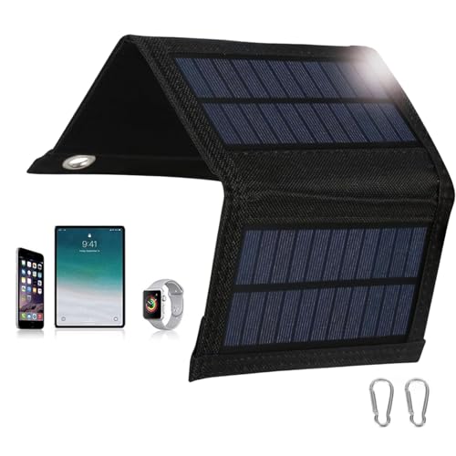Faltbares 15W Solarpanel Solargenerator für Outdoor-Aktivitäten, wasserdicht und langlebig
