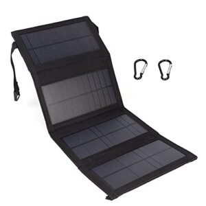 20W Solarpanel Faltbar, universelles Energieerzeugungsgerät für Camping und Outdoor-Aktivitäten. Wasserdicht und robust.