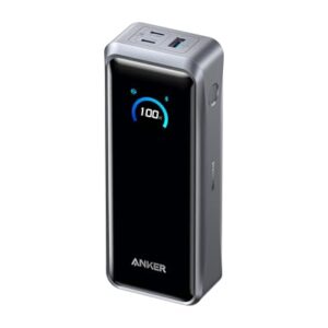 Anker Prime Powerbank, 26250mAh, tragbares Ladegerät mit 3 Ports und 300W Ausgang, bidirektionales Laden, TSA-zugelassen, App-Steuerung, für MacBook, iPhone 17/16-Serie