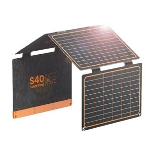Faltbares Solarpanel mit USB-A und USB-C-Anschlüssen, IP67 Wasserdicht, für Camping und Outdoor