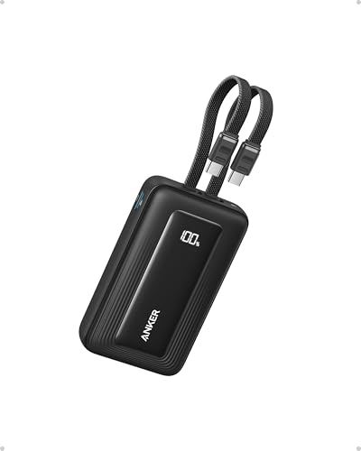 Powerbank von Anker mit 20.000 mAh Kapazität und 45W Schnellladefunktion für iPhone, Galaxy und MacBook