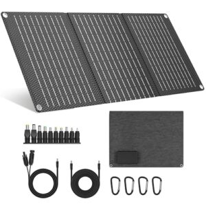 Ergonomisches Tragbares faltbares Solarpanel mit hoher Effektivität für den Einsatz bei jeder Wetterlage, ideal für Camping- und Wandertouren sowie zum Notfall