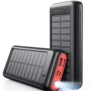 Solar Powerbank 27000mAh, tragbare und leistungsstarke Powerquelle für Outdoor- und Innenbereich