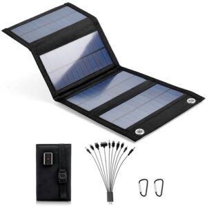 Faltbares 20W Solarpanel mit IP65 Wasserdichtung, ideal für Camping und Outdoor-Aktivitäten