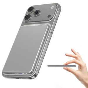 Magnetische Powerbank für iPhone, 0,8cm Ultra Slim, 6000mAh Kapazität, MagSafe-Ladetechnologie
