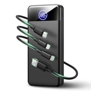 Powerbank mit hoher Kapazität von 26800mAh für schnelles Laden über USB-C, ideal für Reisen, Camping und Outdoor-Aktivitäten.