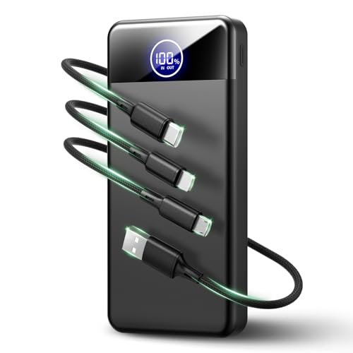 Powerbank mit hoher Kapazität von 26800mAh für schnelles Laden über USB-C, ideal für Reisen, Camping und Outdoor-Aktivitäten.