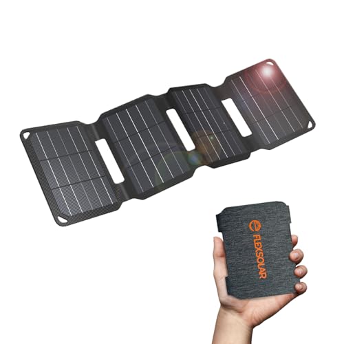 Tragbares Solarpanel für Smartphone, Mobiles Laden mit hoher Energieeffizienz und wasserdichtem Design